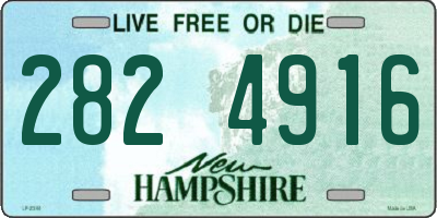 NH license plate 2824916