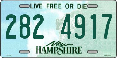 NH license plate 2824917