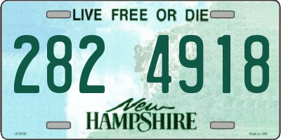 NH license plate 2824918