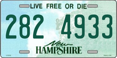 NH license plate 2824933