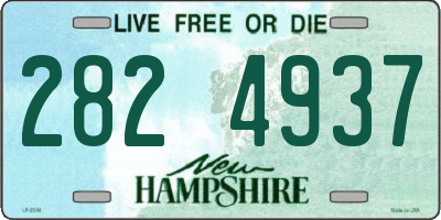 NH license plate 2824937