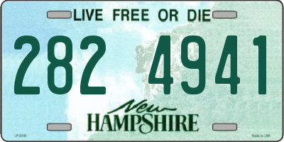 NH license plate 2824941