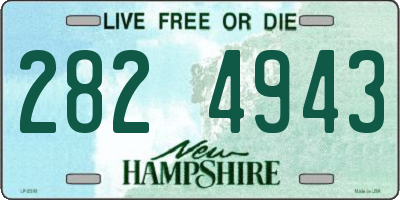 NH license plate 2824943