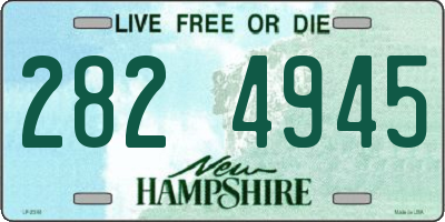 NH license plate 2824945
