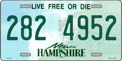 NH license plate 2824952