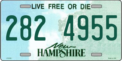 NH license plate 2824955