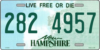 NH license plate 2824957