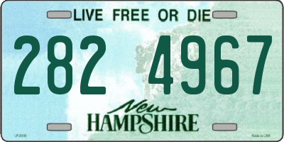 NH license plate 2824967