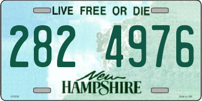 NH license plate 2824976