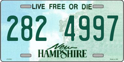 NH license plate 2824997