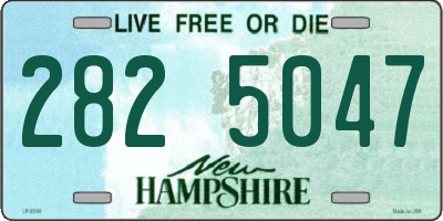 NH license plate 2825047
