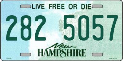 NH license plate 2825057