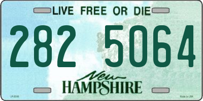 NH license plate 2825064