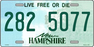 NH license plate 2825077