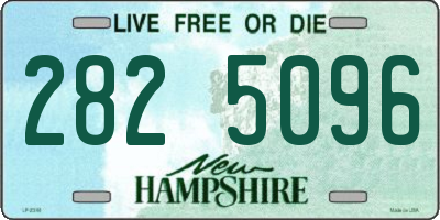 NH license plate 2825096
