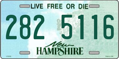 NH license plate 2825116