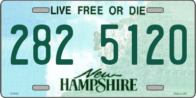 NH license plate 2825120