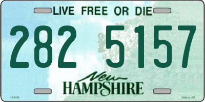 NH license plate 2825157