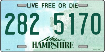 NH license plate 2825170