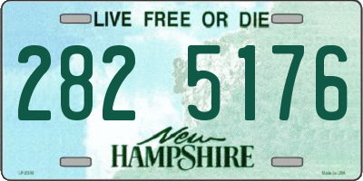 NH license plate 2825176