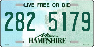 NH license plate 2825179
