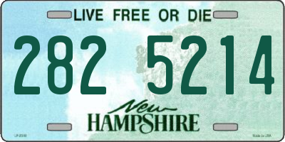 NH license plate 2825214