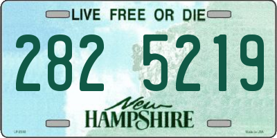 NH license plate 2825219
