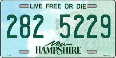 NH license plate 2825229