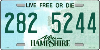 NH license plate 2825244