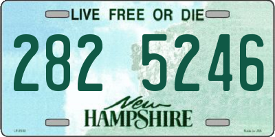 NH license plate 2825246