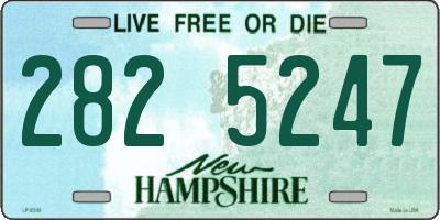 NH license plate 2825247