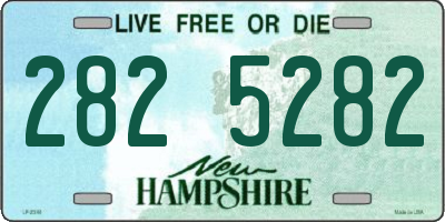 NH license plate 2825282