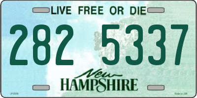 NH license plate 2825337
