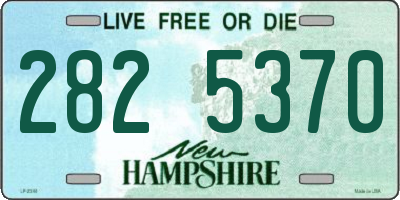 NH license plate 2825370