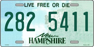 NH license plate 2825411