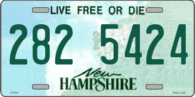 NH license plate 2825424