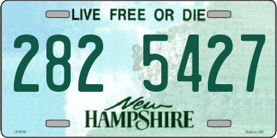 NH license plate 2825427