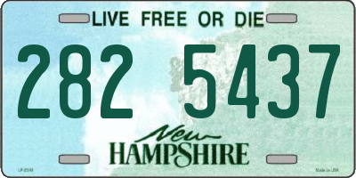 NH license plate 2825437