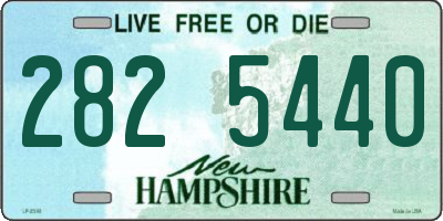 NH license plate 2825440