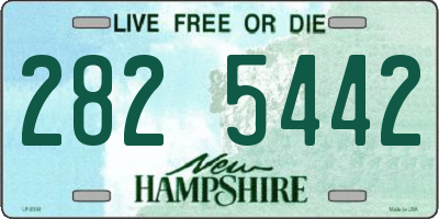 NH license plate 2825442