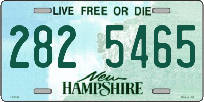 NH license plate 2825465