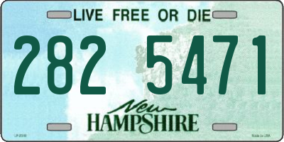 NH license plate 2825471