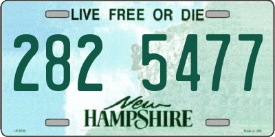 NH license plate 2825477