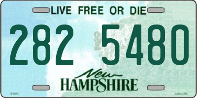 NH license plate 2825480