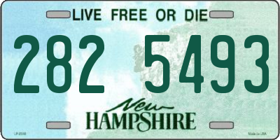 NH license plate 2825493
