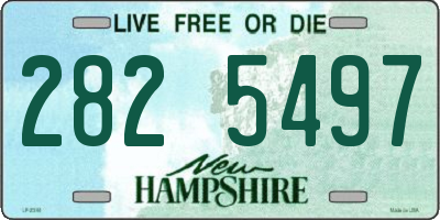 NH license plate 2825497