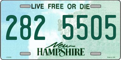 NH license plate 2825505