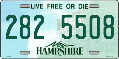 NH license plate 2825508