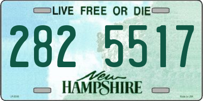 NH license plate 2825517