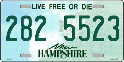 NH license plate 2825523